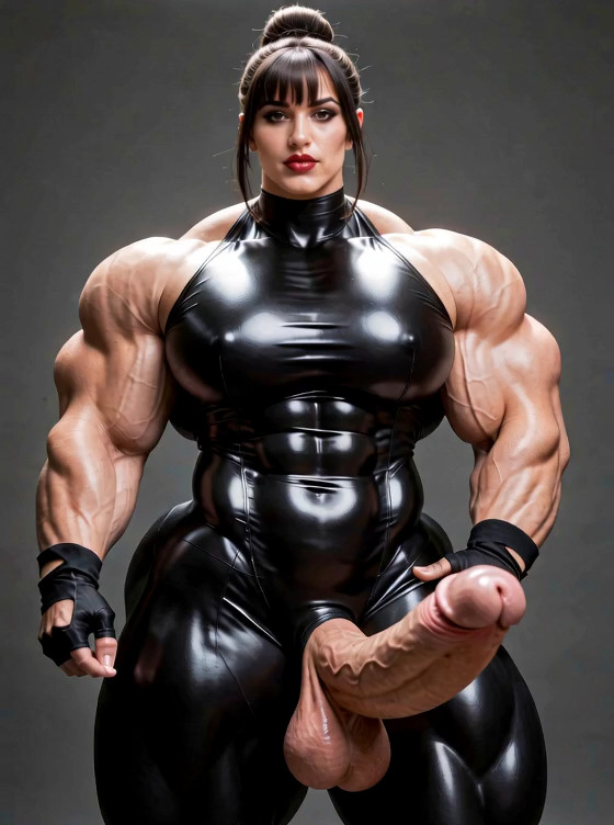 attitude, dominant pose. Dominant presence, deep voice, grunting, showing off…